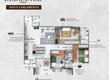 Apartamento · 119m² · 3 Quartos · 2 Vagas · Apartamento à venda 3 Quartos, 1 Suite, 2 Vagas, 119.41M², Vila Costa, Taubaté - SP | Residencial Él