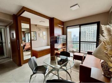 Apartamento · 37m² · 2 Quartos · 1 Vaga · Excelente apartamento mobiliado para locação 2 quartos, sala, cozinha, banheiro, piscina, academia l
