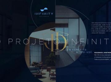 Foto 01 · INFINITY - Ondina  Vendo studio de 35 m², repasse, andar alto, com infraestrutura completa de lazer,