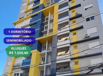 Apartamento · 40m² · 1 Quarto · 1 Vaga · Apartamento 1 dormitório, semimobiliado no Residencial Saturno, Rua Conde de Por