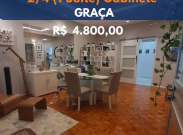 Apartamento de 2 quartos, Salvador · EXCELENTE APARTAMENTO DE 134 Mts² COM 2/4 (1 Suite) PARA ALUGUEL NA GRAÇA