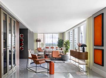 Apartamento · 342m² · 3 Quartos · 4 Vagas · Mansão Suspensa Decorada com 342m², 3 suítes e 4 vagas de garagem, no Ecoville, em Curitiba/Pr