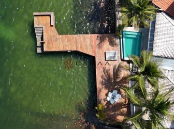 Casa · 235m² · 4 Quartos · 3 Vagas · Linda casa com píer privativo e piscina em cond. com praia e vaga de barco