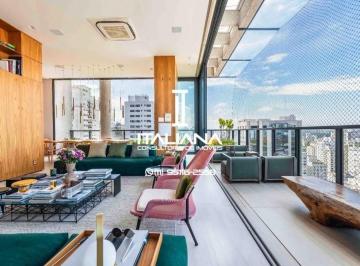 Apartamento · 408m² · 4 Quartos · 5 Vagas · Cobertura Duplex Mobiliada a Venda Jardins - São Paulo - 4 Suítes e 5 Vagas - Rua José Maria Lisboa