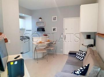 Apartamento · 35m² · 1 Quarto · 1 Vaga · Flat no Jardins próximo da Avenida Paulista disponível para locação com 1 dorm