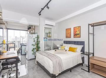 Apartamento · 24m² · 1 Quarto · Stúdio 24m² decorado e mobiliado com lazer completo ao lado do metrô!
