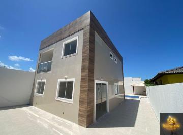 Casa · 215m² · 5 Quartos · 3 Vagas · Cond. Arembepe Aquaville - Financio Casa Dúplex Cond. Arembepe Aquaville 4/4 - 2 Suítes, Piscina Áre