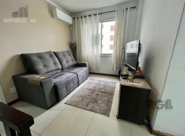 Apartamento · 54m² · 2 Quartos · 1 Vaga · Apartamento 2 dormitórios mobiliado no bairro  Partenon.