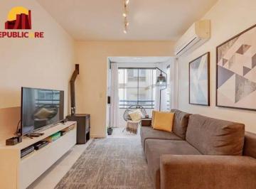 LIVING-COM-SACADA · COBERTURA DE 46M², 1 DORMITÓRIO, 1 VAGA - BAIRRO MONT SERRAT