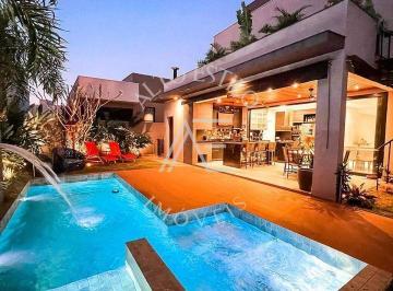 Casa · 299m² · 5 Quartos · 4 Vagas · Sobrado Condomínio Terra de Florença 4 Suítes escritório  Piscina