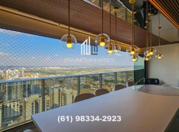 Apartamento de 4 quartos, Águas Claras · Sagitarius VISTA PERMANENTE -QUADRA 206 ÁGUAS CLARAS 291m²- -ASSISTA O VÍDEO