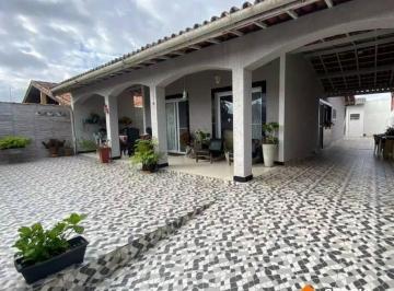 Casa · 152m² · 4 Quartos · 5 Vagas · CASA NO CIBRATEL 1 COM 3 QUARTOS + EDÍCULA - 200M DO MAR! ITANHAEM/SP