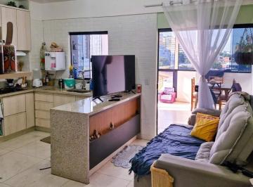 Apartamento · 55m² · 1 Quarto · 1 Vaga · Apartamento Cobertura 1 Quarto, Varanda, 1 Vaga Coberta à Venda no Edifício Francisco Ribeiro - Tagu
