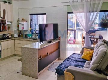 Apartamento · 55m² · 1 Quarto · 1 Vaga · Apartamento Cobertura 1 Quarto, Varanda, 1 Vaga Coberta à Venda no Edifício Francisco Ribeiro - Tagu
