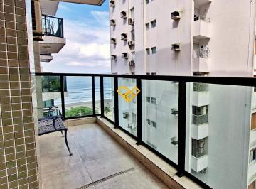 Varanda com vista mar · Apartamento 3 Quartos a Venda em Santos - Sp