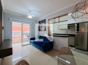 Apartamento · 60m² · 1 Quarto · 1 Vaga · Apartamento para Aluguel - Aviação, 1 Quarto, 60 m² - Praia Grande