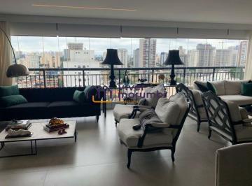 Apartamento · 213m² · 4 Quartos · 4 Vagas · APARTAMENTO NOVO REGIAO BROOKLIN - 3 SUITES
