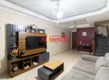 Casa · 121m² · 3 Quartos · 2 Vagas · SOBRADO COM 3 DORMITÓRIOS (1 SUÍTE) E 2 VAGAS, 100 m² - VILA GALVÃO - GUARULHOS-SP