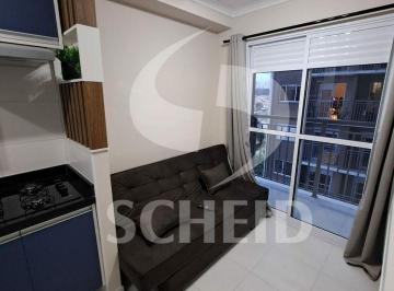 Apartamento · 26m² · 1 Quarto · Apartamento Studio Mobiliado à venda com 26m², 1 Suíte e sem Vaga na Chácara Santo Antônio