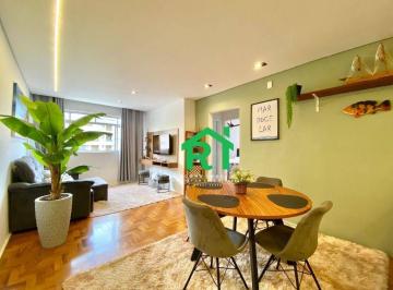 e1cbc8f20443587e27cbc9cfe6e2d584e43e3c21 · Apartamento à beira mar com 2 dormitórios (1 suíte), 1 vaga, Praia da Enseada, Guarujá/SP