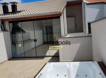 área externa  · Cobertura à venda, 120 m² por R$ 784.000,00 - Paraíso - Santo André/SP