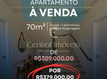 Apartamento · 70m² · 2 Quartos · 2 Vagas · Apartamento com 2 quartos sendo um suite em Barra Velha a 900 metros do mar