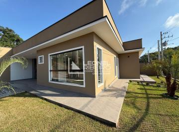 Casa · 134m² · 3 Quartos · 2 Vagas · Casa com 3 dormitórios suítes, 134,36m² à venda no bairro Araponguinhas em Timbó - SC