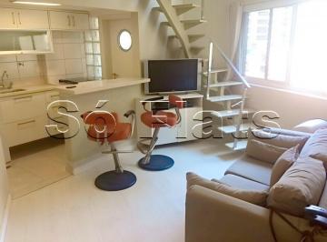 Apartamento · 45m² · 1 Quarto · 1 Vaga · Palazzo Gritti, flat disponível para locação próx a FMU, Universidade Anhembi Morumbi e ao Insper.
