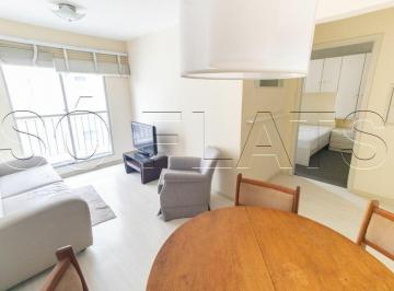 Apartamento · 49m² · 1 Quarto · 1 Vaga · Flat disponível para locação no Roma Palace com 1 dorm e 1 vaga de garagem