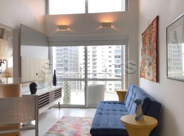 Apartamento · 50m² · 1 Quarto · 1 Vaga · Blue Loft, flat disponível para locação 50m², 1 dormitório e 1 vaga de garagem.