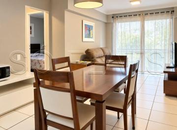 Apartamento · 73m² · 2 Quartos · 2 Vagas · Saint Thomas, flat disponível para locação totalmente mobiliado contendo 2 dormitórios e 2 vagas.