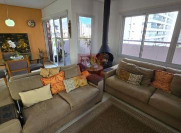 Apartamento · 136m² · 2 Quartos · 1 Vaga · Cobertura avarandada com charme de casa no Brooklin