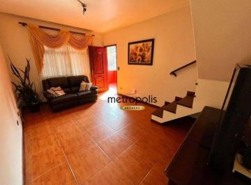 Sala · Sobrado com 6 dormitórios à venda, 296 m² por R$ 681.000,00 - Jardim Alzira Franco - Santo André/SP