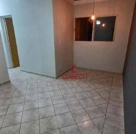 a84f1715fb05a5e795e0258e21a8ea45a2719aac · Apartamento com 2 dormitórios à venda, 48 m² por R$ 133.000 - Ipiranga - Ribeirão Preto/SP