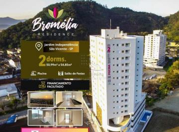 Apartamento · 2 Quartos · 1 Vaga · Apartamento com 2 quartos, Jardim Independência, São Vicente - R$ 340 mil, Cod: 5771