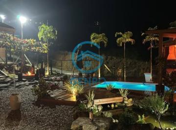 Rural · 690m² · 2 Quartos · Chácara Alto Padrão com Piscina, Lago Ornamental e Terreno de 690m² à venda em Palhoça/SC