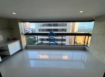 Foto 01 · Apartamento a venda no Costa Azul - 3 quartos com 1 suíte 106m2, Varanda gourmet com bancada, vista