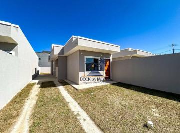 Fachada · Casa com 2 dormitórios à venda, 120 m² por R$ 280.000 - Capivara - Iguaba Grande/RJ