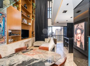 Apartamento · 74m² · 1 Quarto · 1 Vaga · Apartamento loft no bairro Champagnat, uma planta