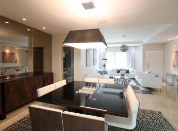 SALA PARA DOIS AMBIENTES · CASA HUGO LANG TRIPLEX 4 SUITES MOBILIADA
