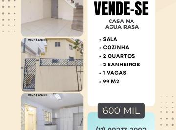 202506121831122609.png · Sobrado para Venda em São Paulo, Agua Rasa, 2 dormitórios, 2 banheiros, 1 vaga
