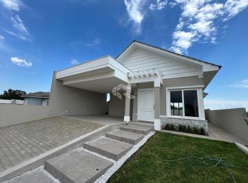 Casa · 165m² · 3 Quartos · 2 Vagas · Casa em construção com 03 dormitórios em Linha Santa Cruz!