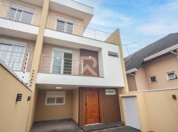 Casa · 179m² · 3 Quartos · 2 Vagas · Casa moderna com jardim, 3 quartos, 2 Vagas para Venda – Santo Inácio, Curitiba/PR
