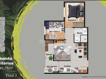 Apartamento · 60m² · 3 Quartos · 1 Vaga · Condomínio Station Park Vila Ema. 1, 2, ou 3 dormitório