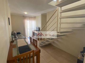 da9ada203146ebcf2589d9688704c431834881ae · Cobertura com 3 quartos à venda, 130 m² por R$ 750.000 - Condomínio Spazio Copenhagen - Mansões Sant