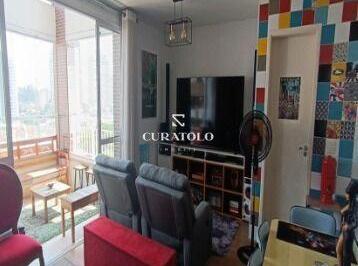 Apartamento · 92m² · 2 Quartos · 2 Vagas · Spot Santana - Apartamento tipo loft duplex à venda, de 2 quartos, 2 vagas e varanda no Santa Teresi
