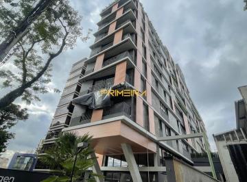Apartamento de 1 quarto, Curitiba · Studio Moderno no Edifício Oxygen - 1 Quarto com Sacada e Churrasqueira no Batel
