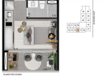 202406271514001941.jpeg · Apartamento 1 dormitório para Venda em São Paulo, Vila Firmiano Pinto, 1 dormitó