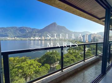 Foto 44 · Lagoa, Apartamento de alto padrão com 210 m2, 4 quartos, 3 vagas e vista frontal deslumbrante da Lag