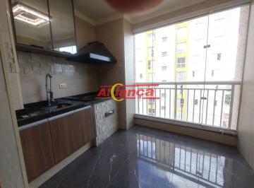 Apartamento · 70m² · 3 Quartos · 2 Vagas · Apartamento 3 dormitórios, varanda gourmet, Jardim São Judas Tadeu - Guarulhos/SP